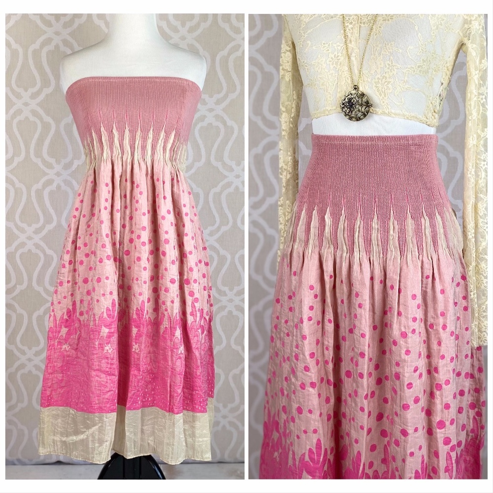 Anthropologie Lapis Convertible Dress Skirt